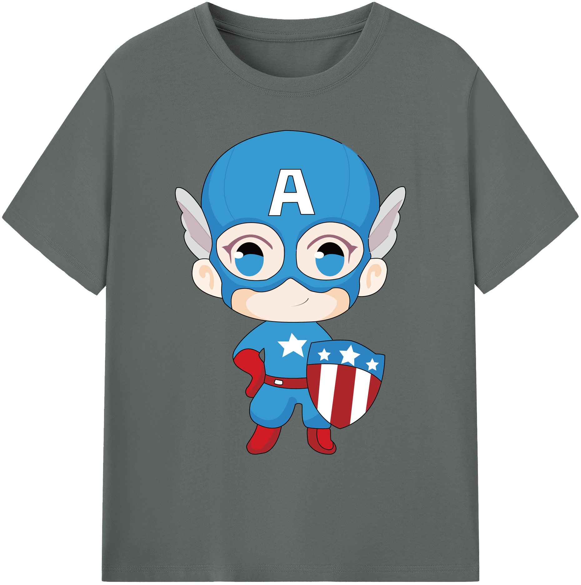 （画像用） アベンジャーズ The Avengers 綿100％ メンズ半袖Tシャツ｜肌触りやわらか＆通気性